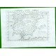 Hispania Nova Tabvla - Antique map