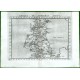Anglia et Hibernia Nova - Alte Landkarte