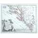 Der Südliche Theil des Koenigreichs Dalmatien mit der Republik Ragusa - Antique map