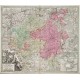 Ducatus Luxemburg - Alte Landkarte