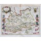 Surria vernacule Surrey - Stará mapa