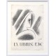 Ex libris: E.W.