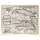 Cuba Insul., Hispaniola, Havana Portus - Antique map