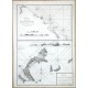 Carte  de la Cote de Cochinchine - Plan de l'Isle Condor - Antique map