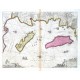 Insvlae Divi Martini et Vliarvs Vulgo l'Isle de Re et Oleron - Antique map