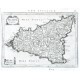 Siciliae Regnum - Alte Landkarte
