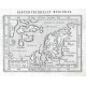 Septentrionales Reg. - Antique map