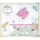 Carte des Isles de Maiorque, Minorque et d'Yvice - Antique map