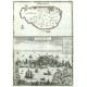 Malta. Die Starcke Stat Malta oder Melite - Antique map