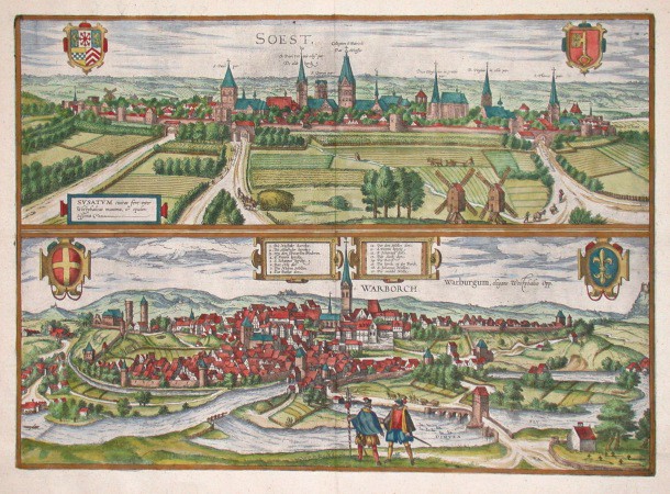 Soest - Warborch - Old maps for sale