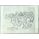 Zante insula posta nel mare Mediteraneo - Antique map