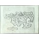 Zante insula posta nel mare Mediteraneo - Antique map