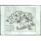 Tine insula - Antique map