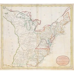 A Map of the United States of America Agreeable to the Peace of 1783