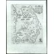 Corfu insula - Alte Landkarte