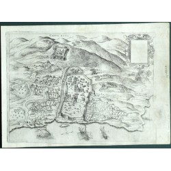 Herceg Novi - Castel Novo, mědirytina, Camocoio, 1571