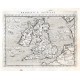 Britanicae Insulae - Stará mapa