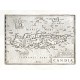 Candia - Alte Landkarte
