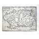 Sardinia - Stará mapa