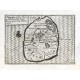 Topographia Insulae Huenae - Antique map