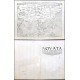 Tabula orientalis regionis, Asiae scilicet - Antique map