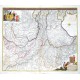 Ducatus Geldriae, et Comitatus Zutphaniae, tabula - Stará mapa