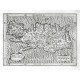 Islandia - Antique map