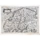 Svecia, et Norwegia etc - Antique map