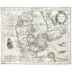 Daniae Regnu. - Antique map