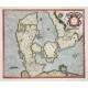 Daniae regnum - Antique map