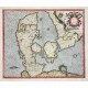 Daniae regnum - Alte Landkarte