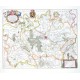 Secunda pars Brabantiae cuius urbs primaria Bruxellae - Antique map