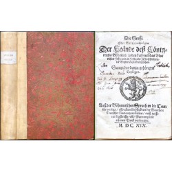 Die Grosse Oder Andere Apologia Der Stände deß Königreichs Böheimb