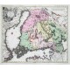 Magni ducatus Finlandiae - Stará mapa