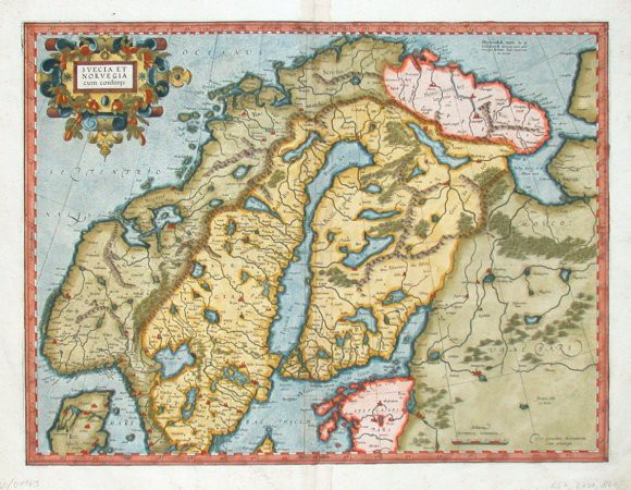 Svecia et Norvegia cum confiniis - Old maps for sale