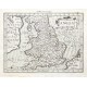 Anglia - Antique map