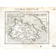 Ischia Insula - Alte Landkarte