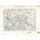 Valencie - Valentiae Regnum - Stará mapa
