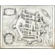 Zamoscium - Antique map