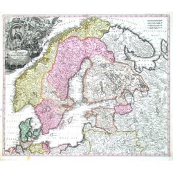 Scandinavia complectens Sueciae, Daniae & Norvegiae regna