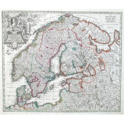 Synopsis plagae septentrionalis, sive Sueciae, Daniae et Norvegiae regn. accuratissime delineatum