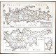 Creta, Cyprus et Rhodus - Antique map