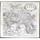 Asia - Alte Landkarte