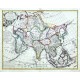 Asia Concinnata - Antique map
