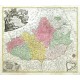 Mappa Geographica specialis Marchionatus Moraviae - Stará mapa