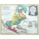 America Septentrionalis - Antique map
