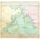 Carte de Océan Pacifique - Alte Landkarte