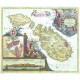 Insularum Maltae et Gozae - Stará mapa