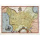 Florenz - Toskana - Florentini Dominii - Alte Landkarte