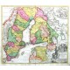 Regni Sueciae in omnes suas subjacentes provincias accurate divisi tabula generalis - Stará mapa